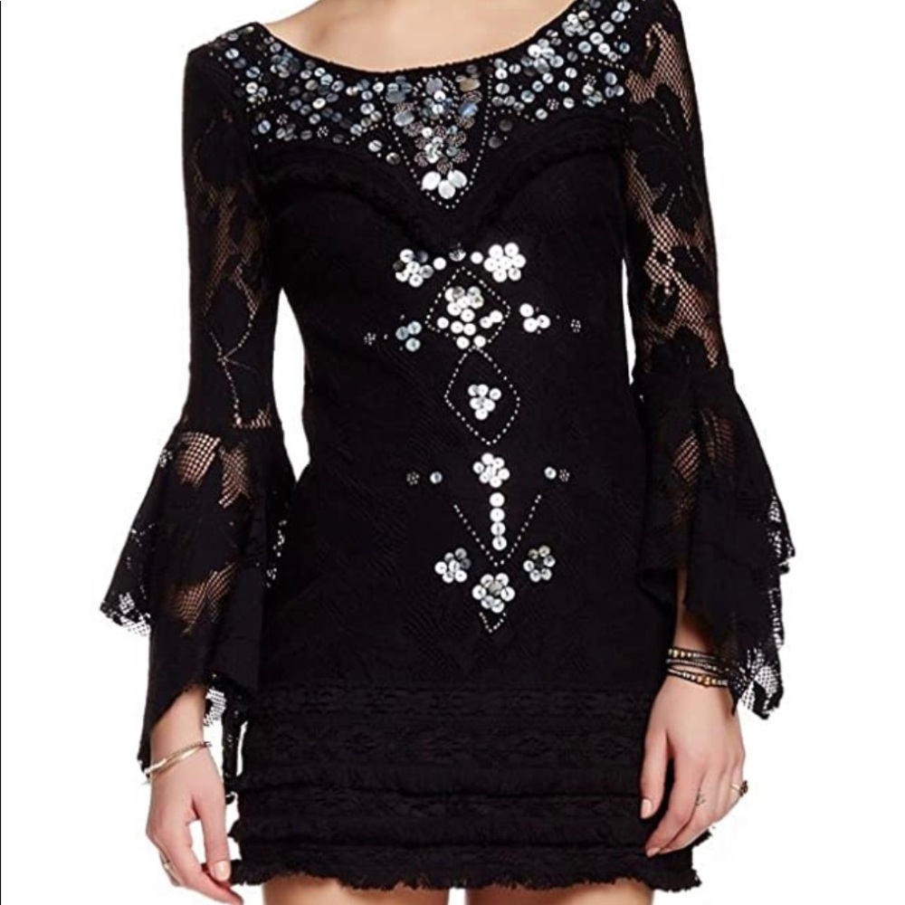 Free People Shell Game Shift Dress Size 0